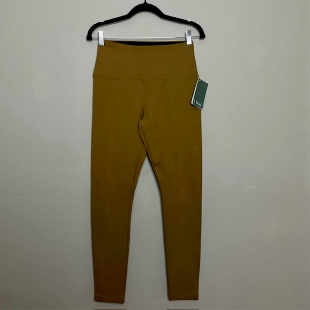 Lysse Latte Hi Waist Leggings Pull On Slim Ponte Stretch Pants NWT Women M